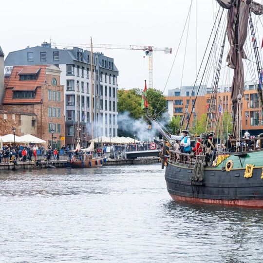 Baltic Sail Gdańsk 2025, bitwa morska na Motławie