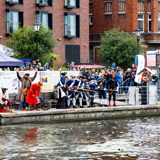 Baltic Sail Gdańsk 2025, bitwa morska na Motławie