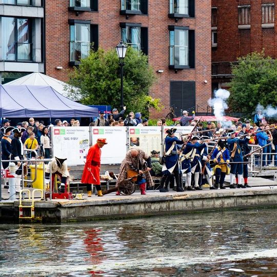 Baltic Sail Gdańsk 2025, bitwa morska na Motławie