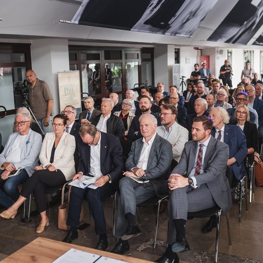 podpisanie listu intencyjnego w sprawie budowy Metropolitalnej Opery Bałtyckiej na placu Zebrań Ludowych w Gdańsku