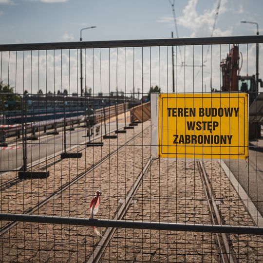 Most Siennicki w Gdańsku z kładką dla pieszych i rowerzystów