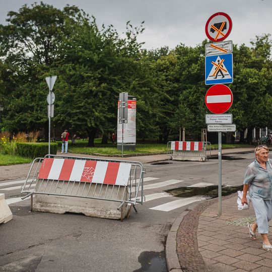 Jarmark Świętego Dominika 2025 w Gdańsku, budowa