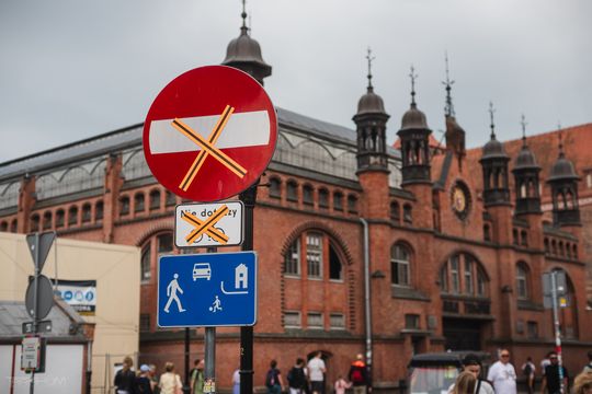 Jarmark Świętego Dominika 2025 w Gdańsku, budowa