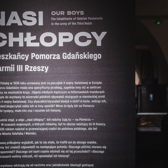 wystawa „Nasi chłopcy. Mieszkańcy Pomorza Gdańskiego w armii III Rzeszy” w Muzeum Gdańska