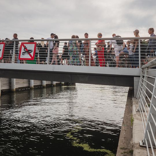 przygotowania do Jarmarku Świętego Dominika 2025 w Gdańsku