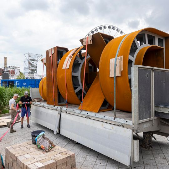 nowy napis „Gdańsk” na Ołowiance