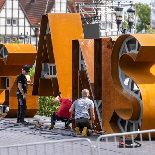 nowy napis „Gdańsk” na Ołowiance