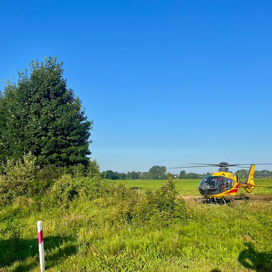 Wypadek na przejeździe kolejowym w Garczegorzu