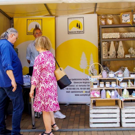 Święto Pomorskiej Ekonomii Społecznej na Jarmarku św. Dominika 2025 w Gdańsku