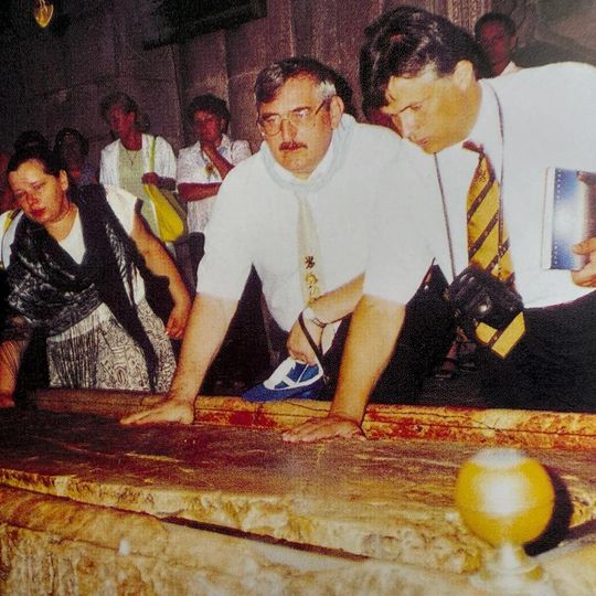 pierwsza pielgrzymka Kaszubów do Ziemi Świętej w roku 2000