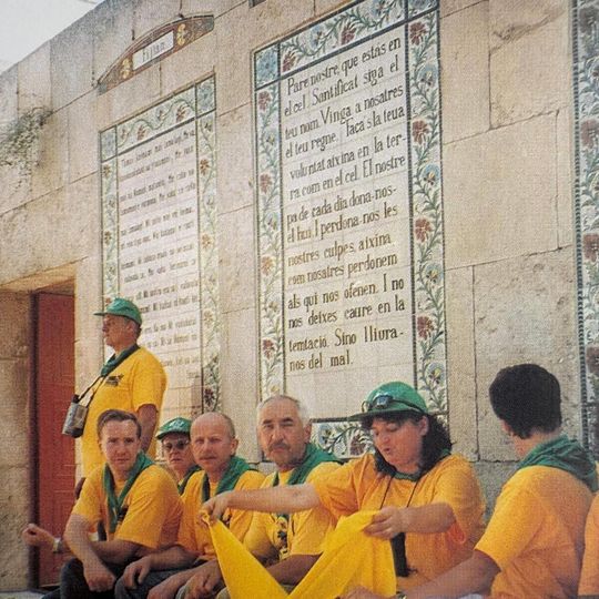 pierwsza pielgrzymka Kaszubów do Ziemi Świętej w roku 2000