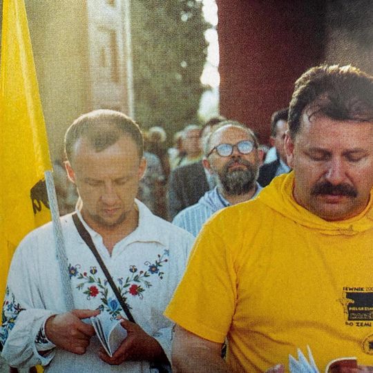 pierwsza pielgrzymka Kaszubów do Ziemi Świętej w roku 2000
