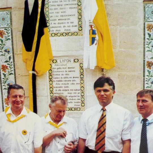 pierwsza pielgrzymka Kaszubów do Ziemi Świętej w roku 2000