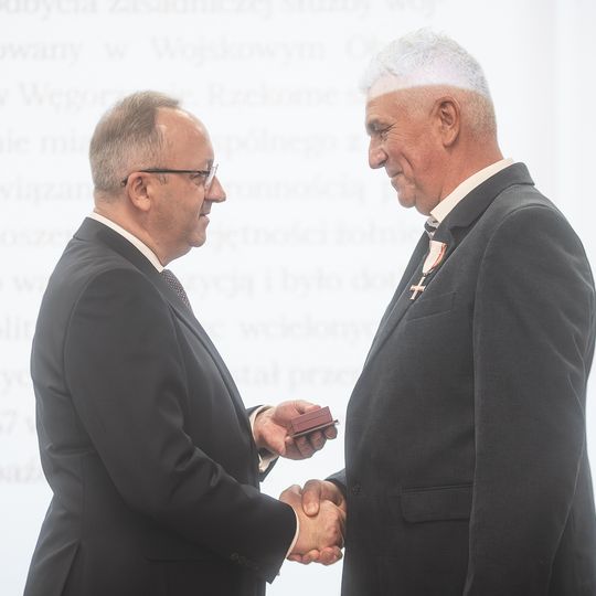 wręczenie wręczenie Krzyży Wolności i Solidarności 2025 w Gdańsku