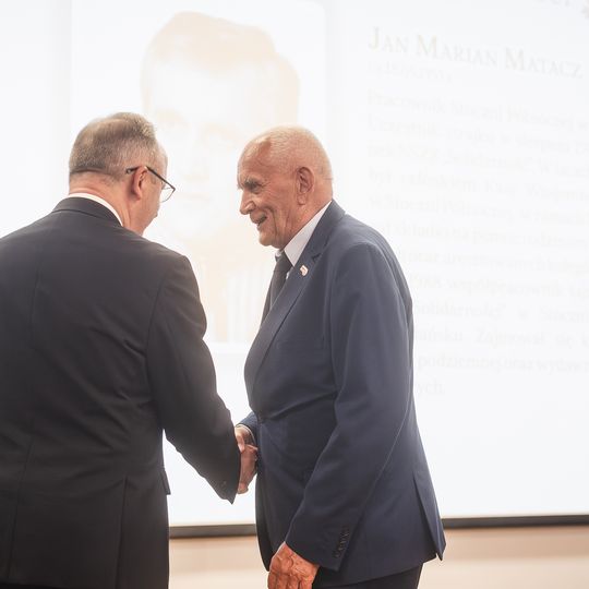 wręczenie wręczenie Krzyży Wolności i Solidarności 2025 w Gdańsku