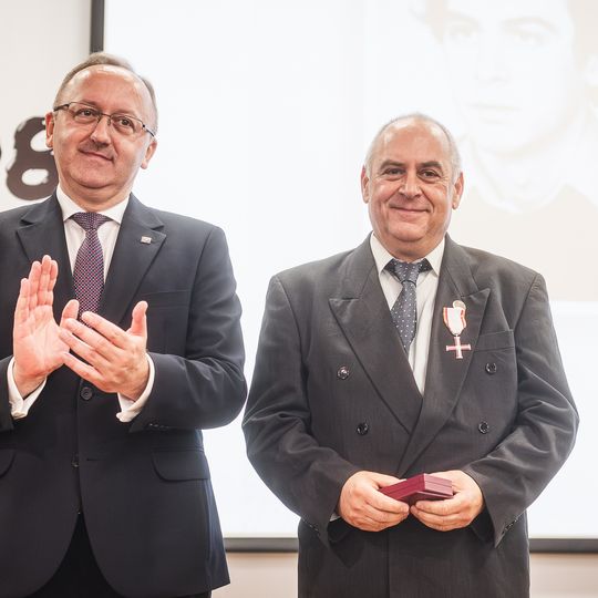 wręczenie wręczenie Krzyży Wolności i Solidarności 2025 w Gdańsku