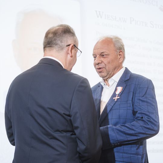 wręczenie wręczenie Krzyży Wolności i Solidarności 2025 w Gdańsku