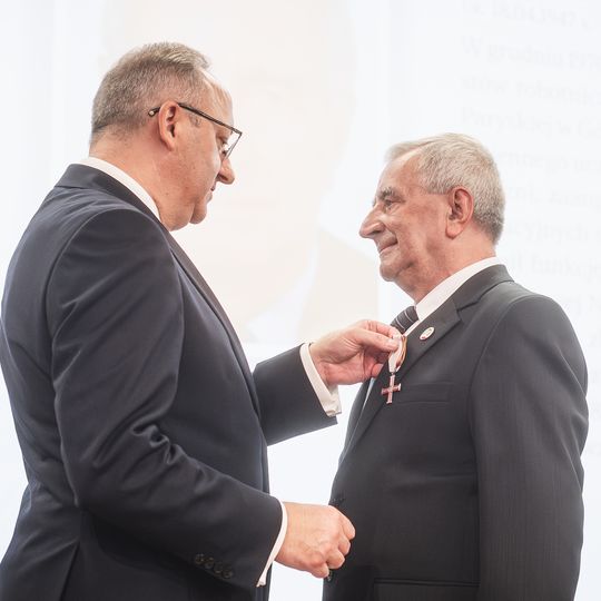 wręczenie wręczenie Krzyży Wolności i Solidarności 2025 w Gdańsku