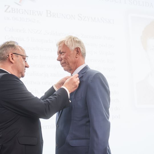wręczenie wręczenie Krzyży Wolności i Solidarności 2025 w Gdańsku