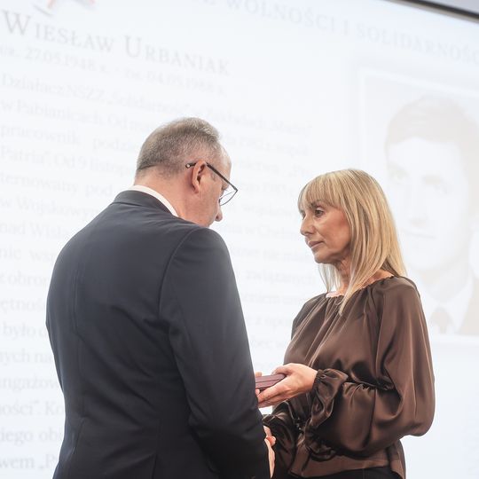wręczenie wręczenie Krzyży Wolności i Solidarności 2025 w Gdańsku