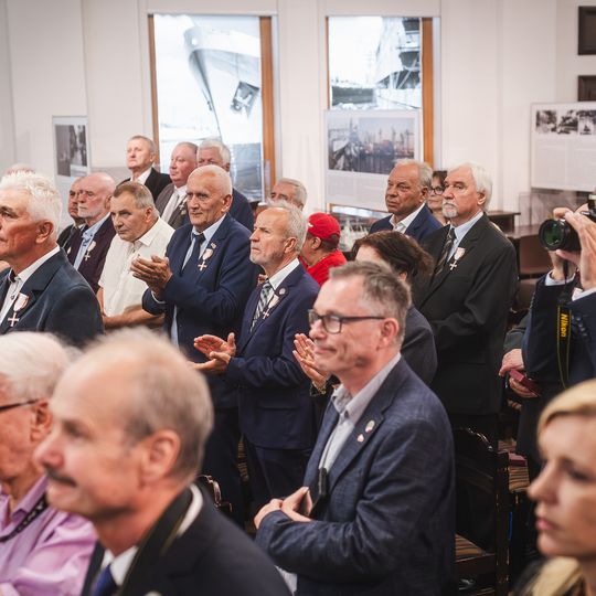 wręczenie wręczenie Krzyży Wolności i Solidarności 2025 w Gdańsku