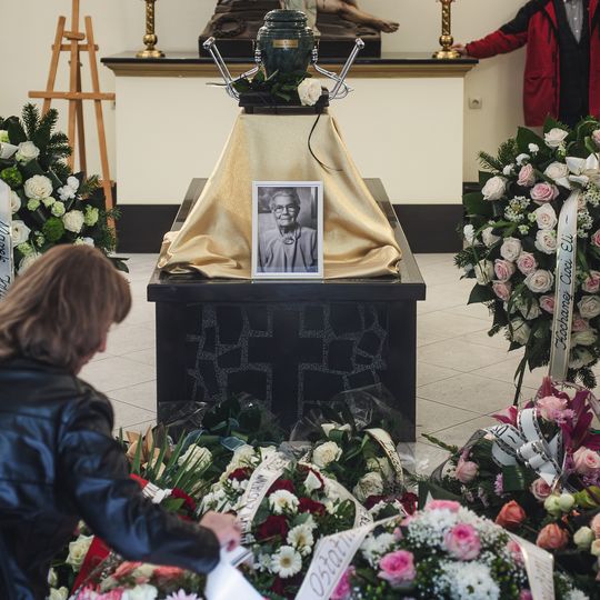 pogrzeb Elżbiety Tatarkiewicz Skrzyńskiej w Sopocie