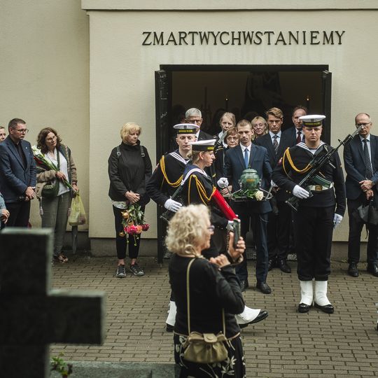 pogrzeb Elżbiety Tatarkiewicz Skrzyńskiej w Sopocie