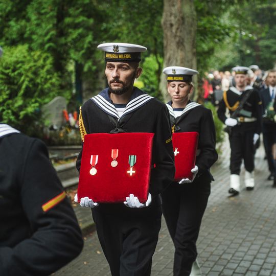 pogrzeb Elżbiety Tatarkiewicz Skrzyńskiej w Sopocie