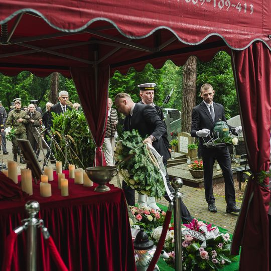 pogrzeb Elżbiety Tatarkiewicz Skrzyńskiej w Sopocie