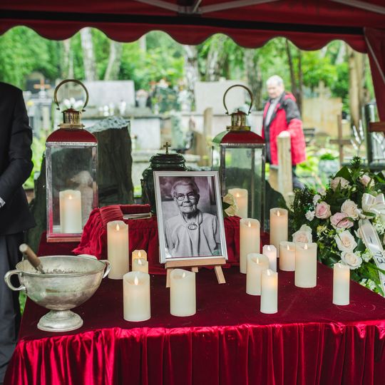 pogrzeb Elżbiety Tatarkiewicz Skrzyńskiej w Sopocie