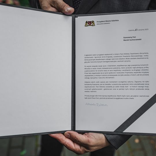 pogrzeb Elżbiety Tatarkiewicz Skrzyńskiej w Sopocie