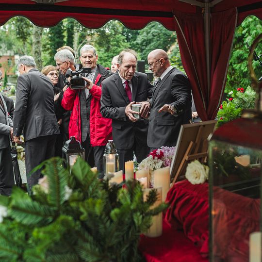 pogrzeb Elżbiety Tatarkiewicz Skrzyńskiej w Sopocie
