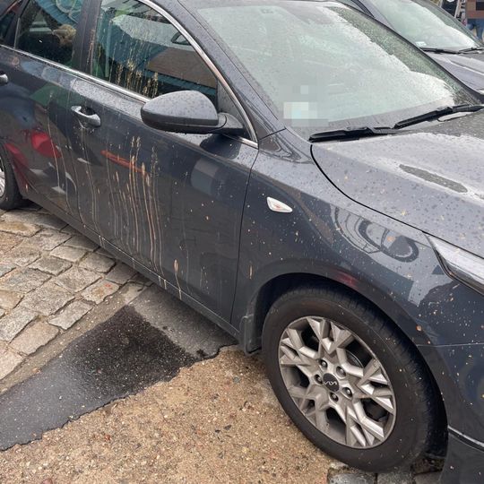 zatrzymanie wandali przy Bramie nr 2 Stoczni Gdańskiej