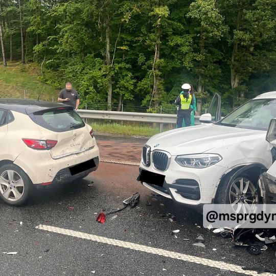Wypadek na Trasie Kaszubskiej w Gdyni!