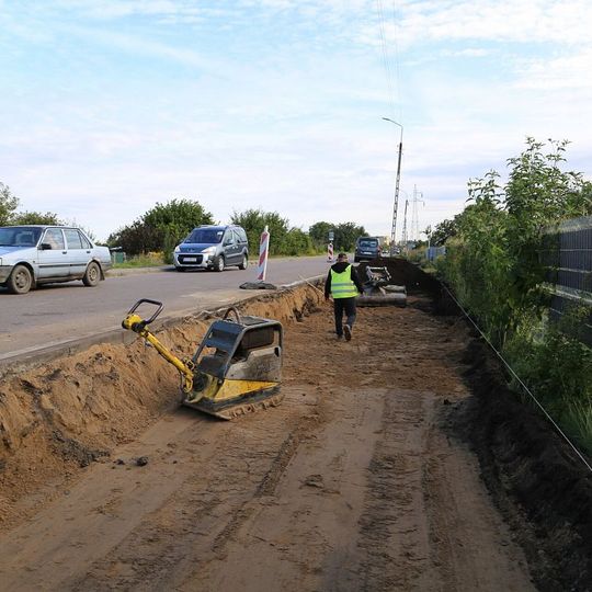 budowa parkingu przy ul. Chłopskiej w Lęborku