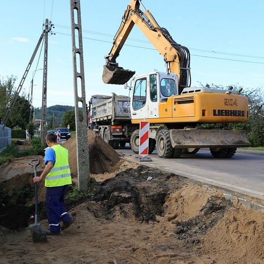 budowa parkingu przy ul. Chłopskiej w Lęborku