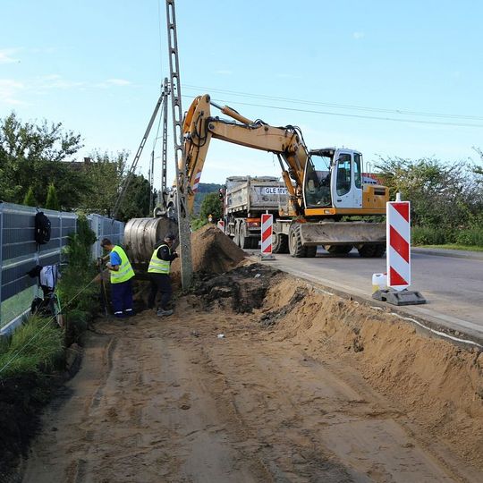 budowa parkingu przy ul. Chłopskiej w Lęborku