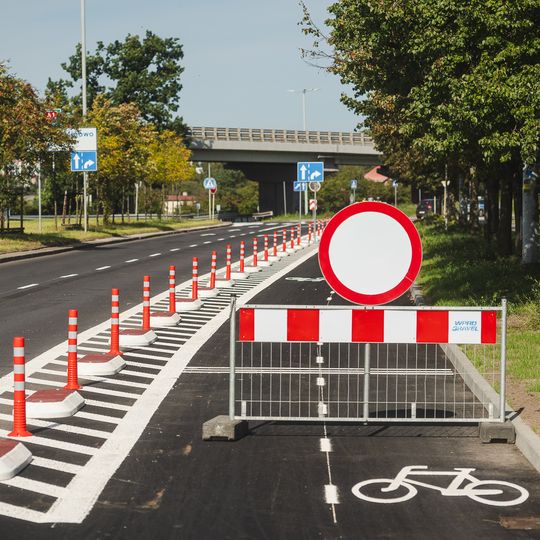 Nowa ekostrada wzdłuż al. Armii Krajowej w Gdańsku otwarta