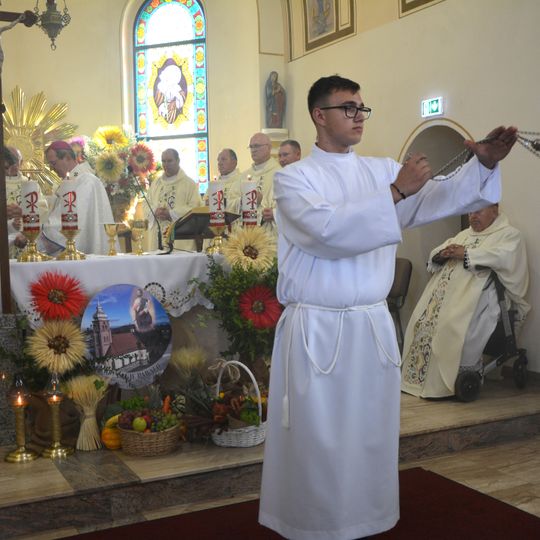 100-lecie parafii św. Józefa w Czeczewie, msza święta