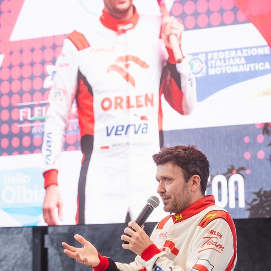 Bartłomiej Marszałek na spotkaniu z dziennikarzami w Gdańsku