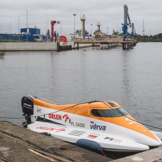 Bartłomiej Marszałek na spotkaniu z dziennikarzami w Gdańsku