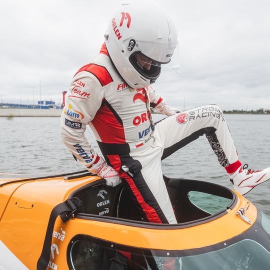 Bartłomiej Marszałek na spotkaniu z dziennikarzami w Gdańsku