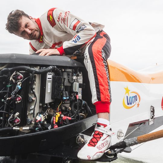 Bartłomiej Marszałek na spotkaniu z dziennikarzami w Gdańsku