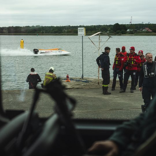 Bartłomiej Marszałek na spotkaniu z dziennikarzami w Gdańsku
