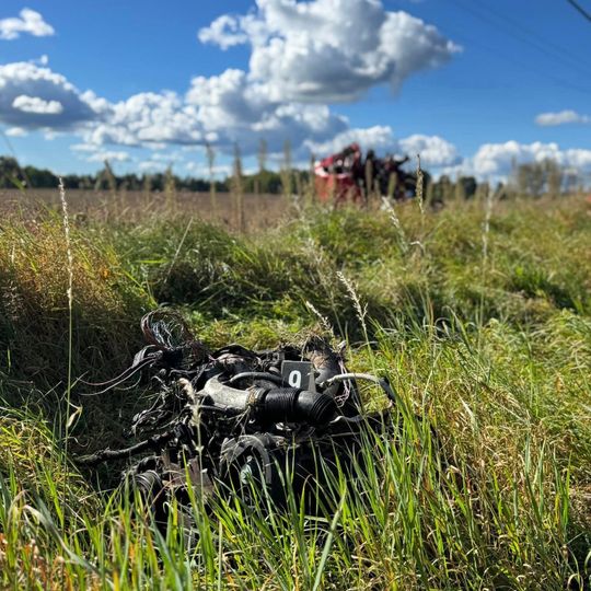 śmiertelny wypadek pod Czarną Dąbrówką