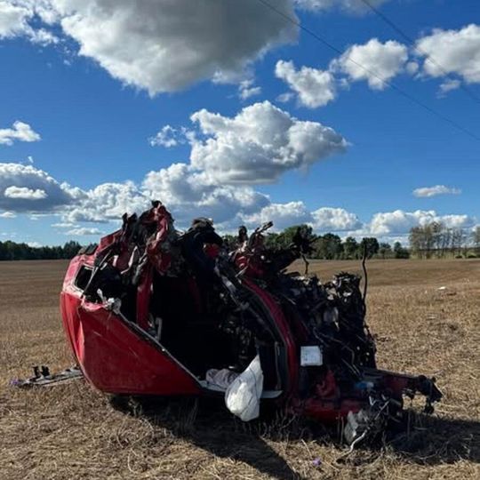 śmiertelny wypadek pod Czarną Dąbrówką