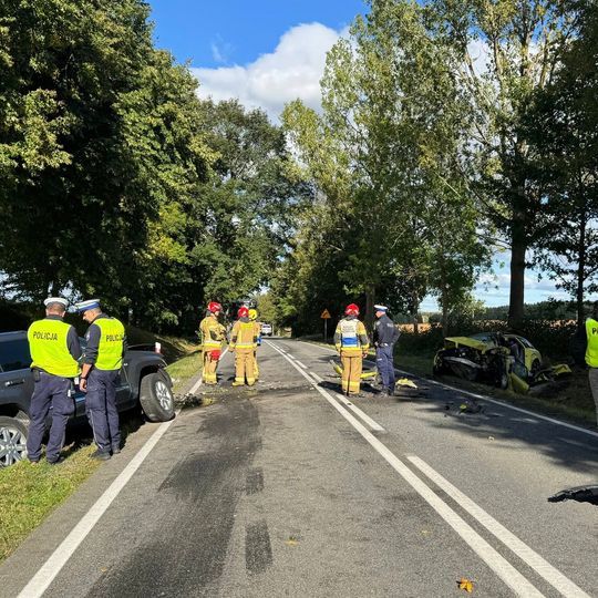 Śmiertelny wypadek w Tuchomku!