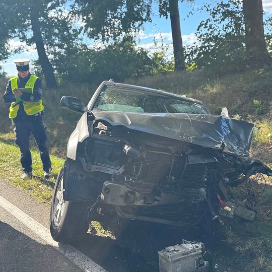 śmiertelny wypadek w Tuchomku