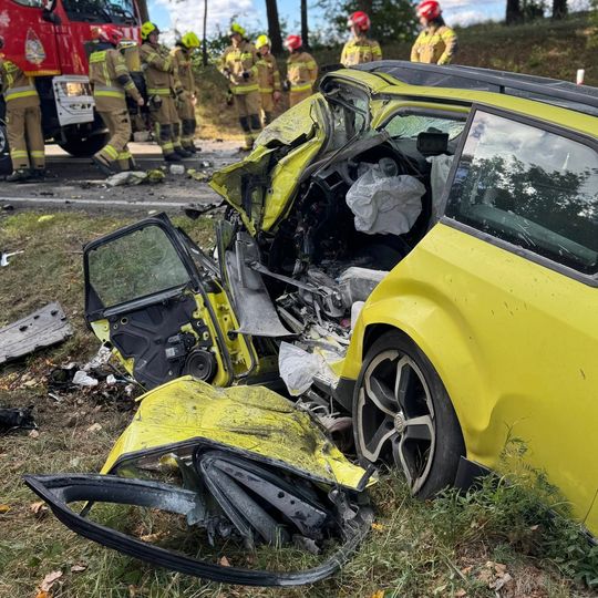 śmiertelny wypadek w Tuchomku