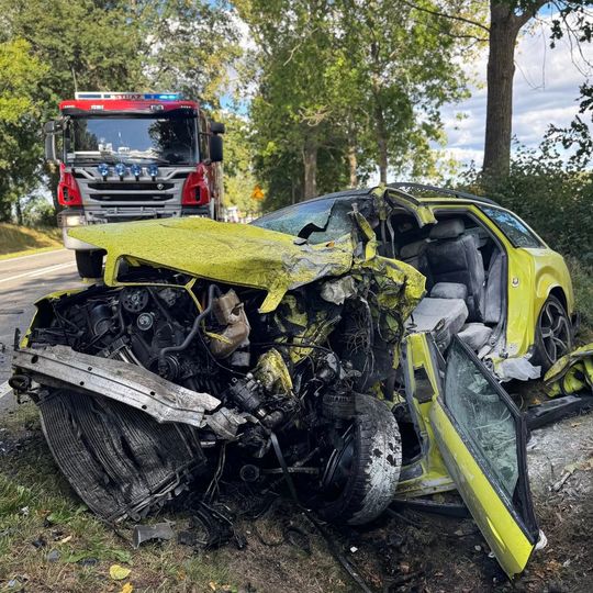 śmiertelny wypadek w Tuchomku